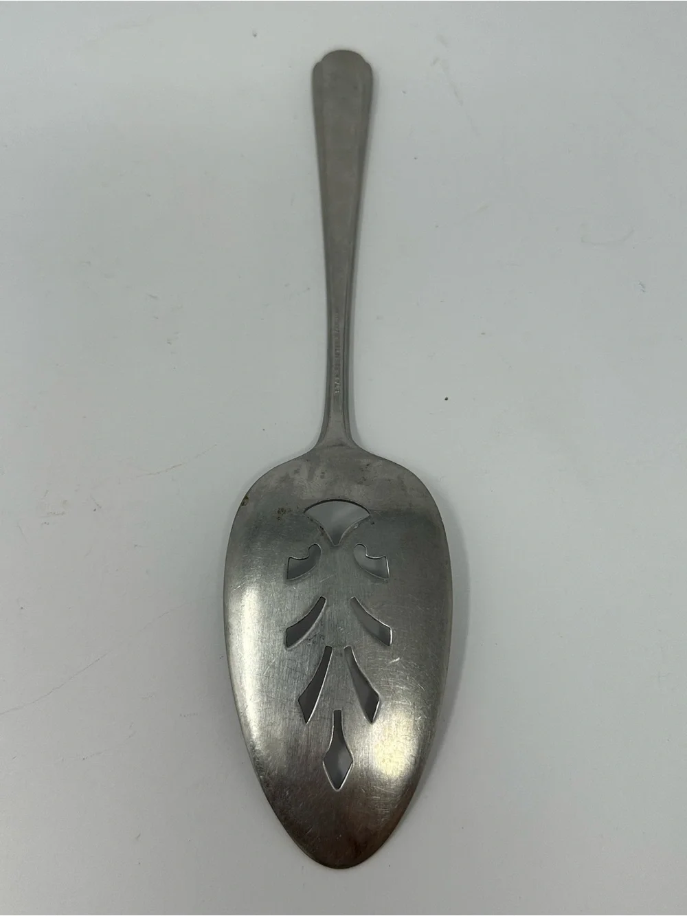 Vintage Stainless Steel Dessert/Cake/Pie Server Spoon Japan A1